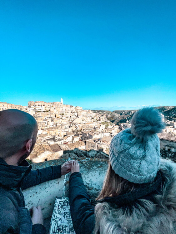 Basilicata - Matera: Noi Belvedere Sasso Barisano