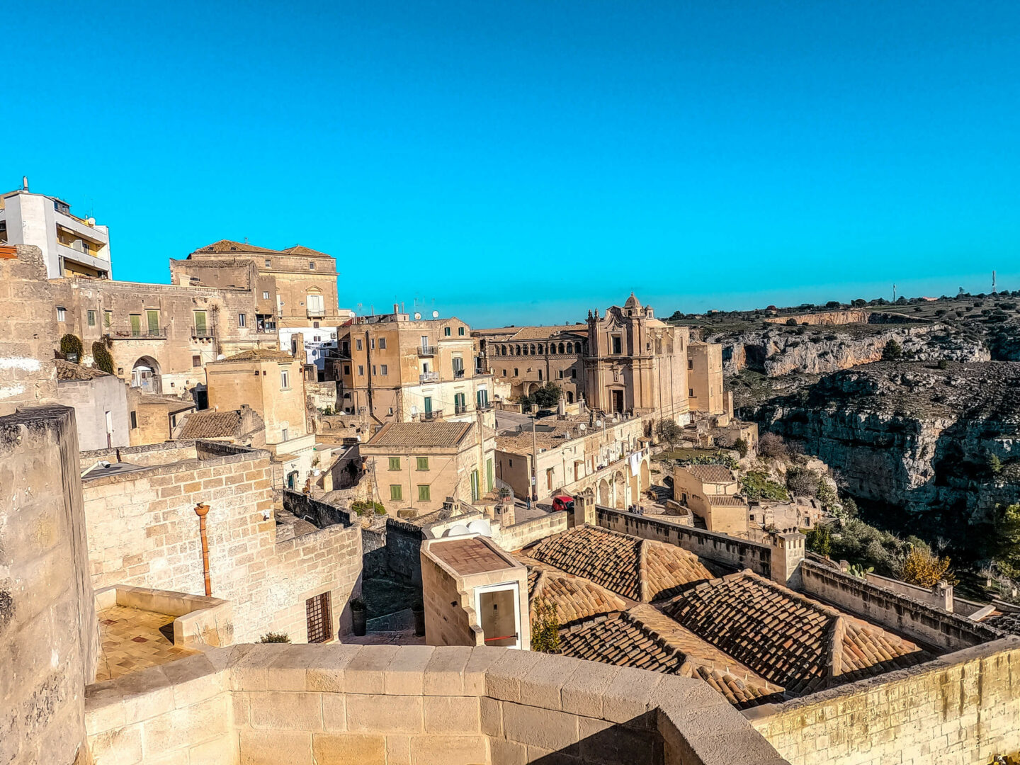 Basilicata - Matera: Belvedere Sasso Barisano